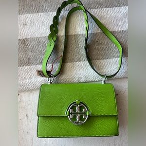 Tory Burch green crossbody